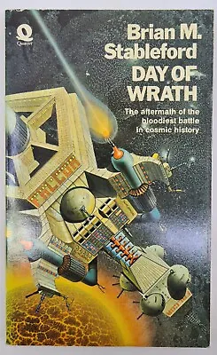 1974 Brian M. Stableford Day Of Wrath. Quartet Books Science Fiction. • £9