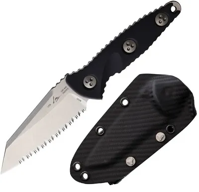 Microtech Socom Alpha Mini Fixed Knife 3.75  M390 Steel Blade Black G10 Handle • $291.72