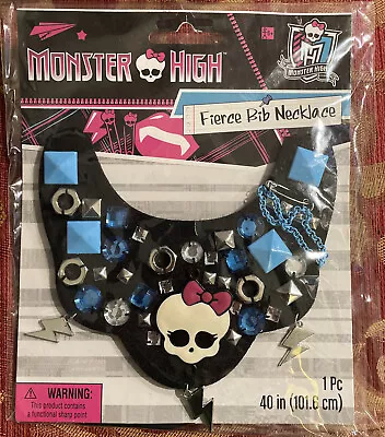 Monster High Fierce Bib Necklace Dress Up Halloween ~ NEW ~ Fast Shipping! • $6