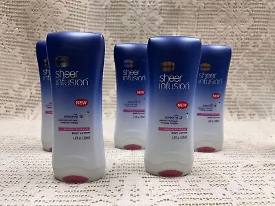 5 X Vaseline Sheer Infusion Mineral Renewal Body Lotion 6.8 Fl Oz 200 Ml New Lot • $49.99