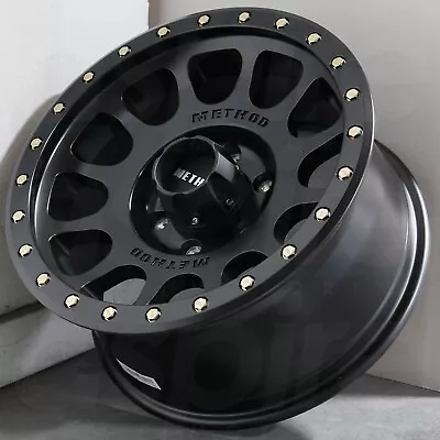 18x9 Black Wheels Method MR305 NV 5x150 25 (Set Of 4)  116.5 • $1356
