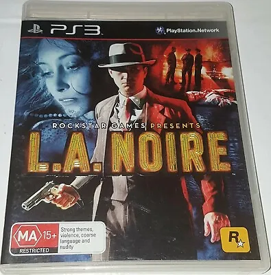 LA / L.A. Noire - Playstation / PS3 Game  - Complete With Manual - Free Post • $7.99
