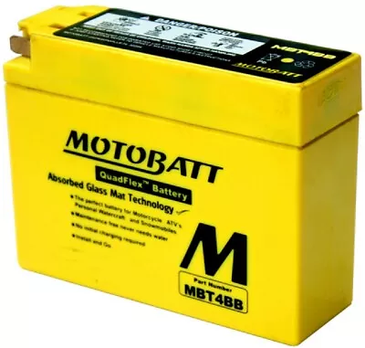 $44.42 • Buy Motobatt Battery For Yamaha TTR50E 50cc 06-14