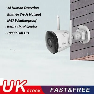 £27.99 • Buy IMOU 1080P  IP Wifi Security Camera Outdoor CCTV  Surveillance Camera System