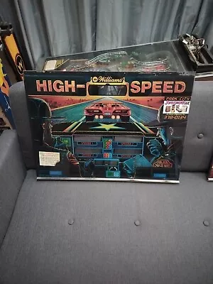 High Speed Pinball Machine Leds Professional Techs Nice Playfield 1986 • $1200