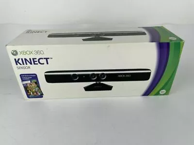 Microsoft Xbox 360 Kinect Sensor Complete In Box CIB - Kinect Adventures • $35