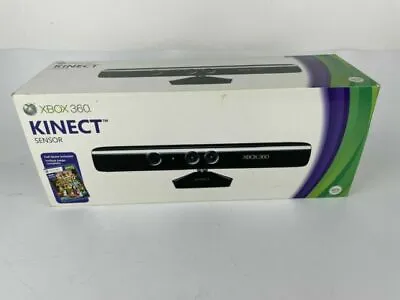 XBOX 360 KINECT Sensor With 4 Compatible Games-Tested And Works • $30