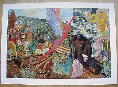 Art Print Mati Clear Wine Annunciation Format 70x100cm Signed Santana Cover  • $424.74