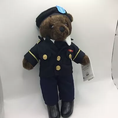 Bear Forces Of America Marine Plush Bear With Tags Dress Blues Stuffed Animal • $24.80