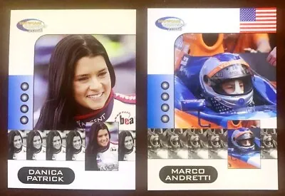 DANICA PATRICK / MARCO ANDRETTI 2006 Showcase Prospects Rookie NASCAR Card LOT • $3.95