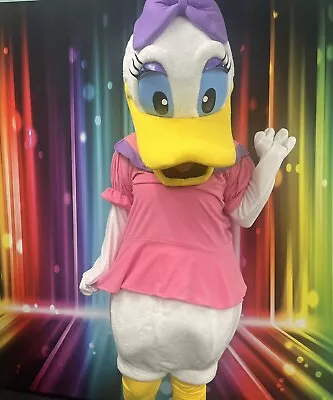 HIRE Daisy Duck Lookalike Costume Mascot Fancy Dress FREE Delivery UK • £49.99