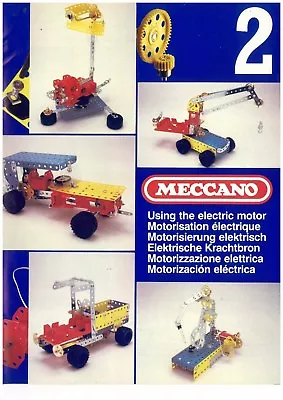 Original Meccano Set No 2 Manual • $4.24