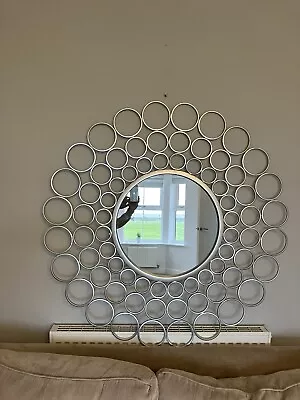 £20 • Buy Stunning Next Large Circular Decorative Wall Mirror.