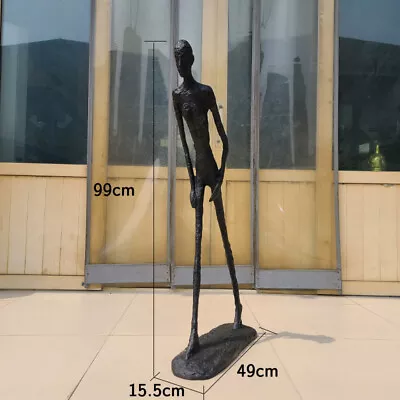 Giacometti Series Bronze Sculpture Famous Bronze Statue Vintage Abstract Crafts • $1620