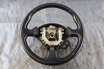 2001 Honda S2000 Ap1 F20c 2.0l Oem Black Leather Steering Wheel Assy #3376 • $199.99