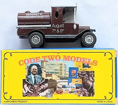 Matchbox Yesteryear Code 2 Ford Model T Tanker 1/22 Hershey 2004 Silver Roof • £39