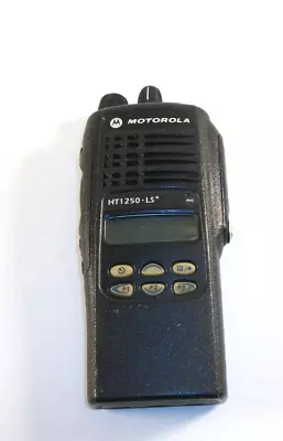 Motorola HT1250-LS+ UHF 450-512MHz 4W Portable 2 Way Radio AAH25SDH9DP7AN • $65.49