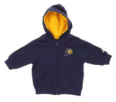 Adidas NBA Infants Indiana Pacers Prime Full Zip Fleece Hoodie • $14.99