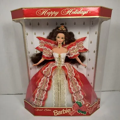 1997 Mattel Barbie Happy Holidays  Christmas #17832 NIB W/White Background • $15.99