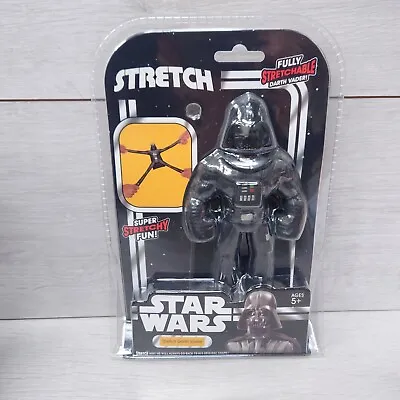 Star Wars Stretch Darth Vader Figure 16cm Tall - Fully Stretchable & Brand New • £10.99