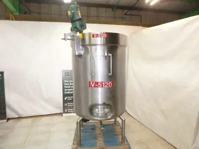 Precision Stainless Jacketed Mixing Tank; 800 Liter 316 Stainless • $9500