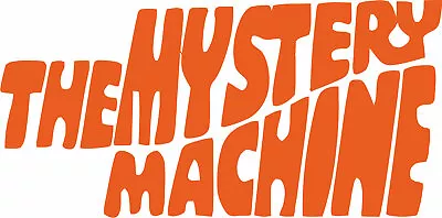 24  Mystery Machine SCOOBY DOO Vinyl Decal Car Bumper Window Van Lettering • $22.50