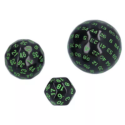 15pcs D3‑D100 Polyhedral Dice Set 3 Sides To 100 Sides Conjuring Dice Rolling Ki • $36.89