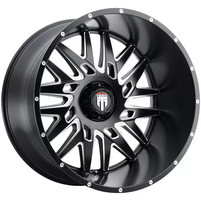 American Truxx AT184 DNA 22x12 6x135 -44mm Black/Milled Wheel Rim 22  Inch • $441.99