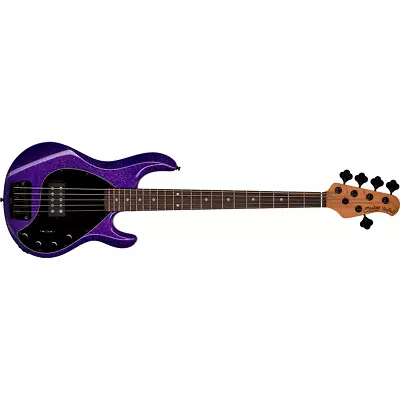 Sterling By Music Man StingRay RAY35 5-String Bass Rosewood Purple Sparkle • $949.99