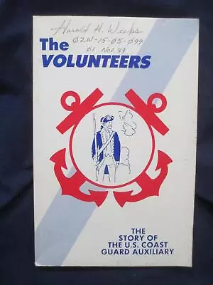 U.S. Coast Guard Auxiliary Story Of The Volunteers History Photos 1986  • $69.95