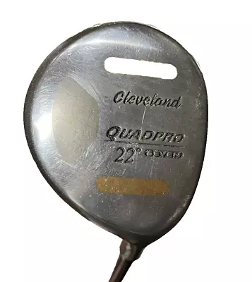 Cleveland Quadpro 22 Degree Fairway Wood Stiff Graphite Shaft Right Handed • $29.97