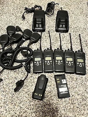 LOT Of 5 Motorola XTS2500 Model II P25 Digital Radios 700/800 MHZ H46UCF9PW6BN • $347