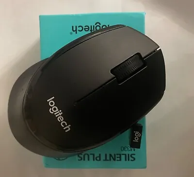 Logitech M330 Silent Plus (910-004909) Black Mouse • £15.89