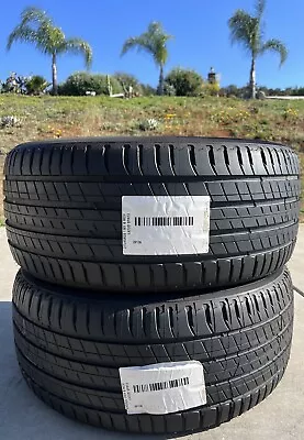 TWO NEW 275/45R20 110Y Michelin Latitude Sport 3 T0 Tesla Model X Acoustic Tires • $549.98