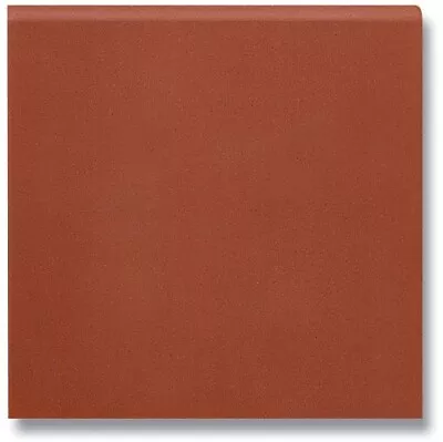 ITALIAN RED QUARRY TILES WITH ONE ROUND EDGE  15 X 15cm - PACK OF 20 • £46.99