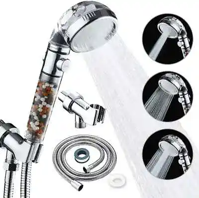 $12.95 • Buy High Turbo Pressure Shower Head Bathroom Powerful Energy Water Saving Filter US