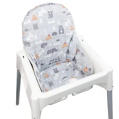 ZARPMA Cotton Seat Covers For IKEA Antilop HighchairCotton Surface And Cotton  • £17.64