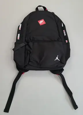 Nike Backpack Black Large Air Jordan Jumpman Square Logo • $31.99