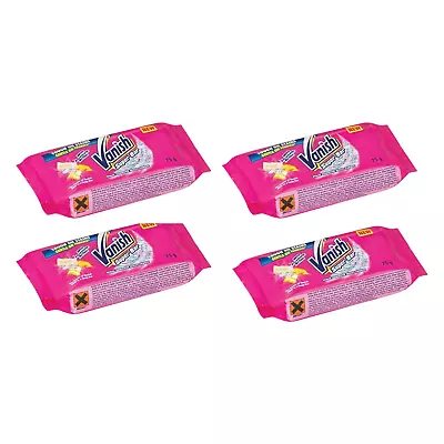 4 X Vanish Stain Remover Pre-Wash Soap Bar Laundry Washing 75g Per Bar/New • £5.99