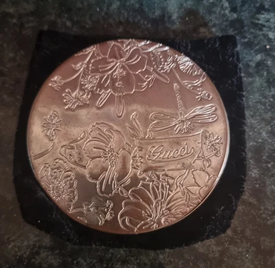£14 • Buy Flora Gucci Garden Collection Double Magnifying Mirror With Black Monogram Pouch