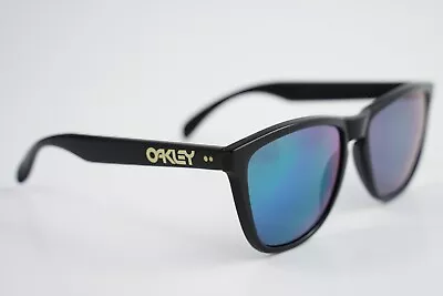 Oakley Frogskins 1st Gen. Matte Black/Violet Iridium Metal Hinges/Japan • $179.99