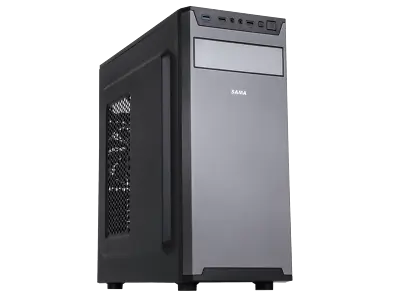 Sama Jazovo Black USB3.0 Steel  ATX Mid Tower Computer PC Case 3 X120mm Fans • $33.97