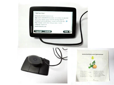 £25 • Buy Black TOMTOM Start 25 GPS Sat Nav BQ Europe Map V1025.9427 2019 4.5  Screen