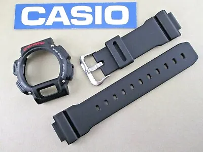 Genuine Casio G-Shock DW-9052 Black Watch Band & Bezel + Studs DW-9050 DW-9051 • $83.99