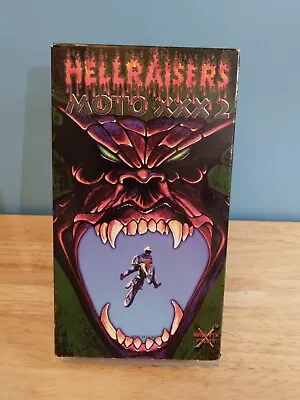 Hellraisers Moto XXX2 Motocross Dirtbikes VHS Tape • $10.79