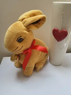 Vintage ORIGINAL LINDT 11  Long Bunny Rabbit Soft Plush Toy Zipped Pocket 1509 • £19.99