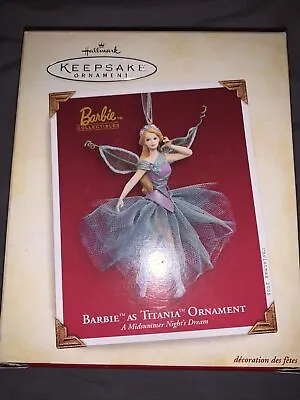 2005 Barbie As Titania Ornament - A Midsummer Night's Dream. Hallmark Keepsake • $12.50
