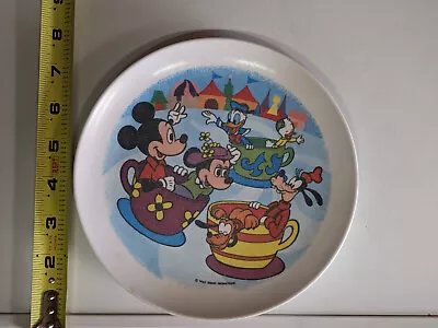 Mickey Mouse Disney Plate 1970s (COLLECTIBLE) • $4.99