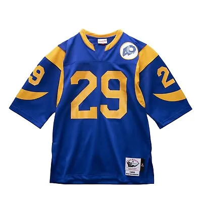 Mitchell & Ness NFL Throwbacks 1985 29 ERIC DICKERSON Los Angeles Rams Jersey • $150