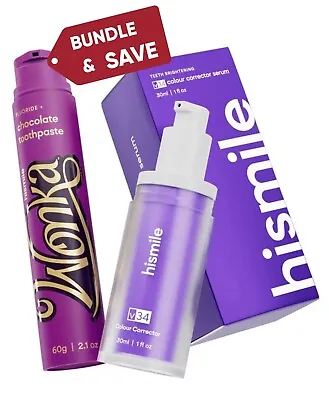 By HiSmile Everyday Instant Teeth Brightening V34 Colour Corrector+Toothpaste • $58